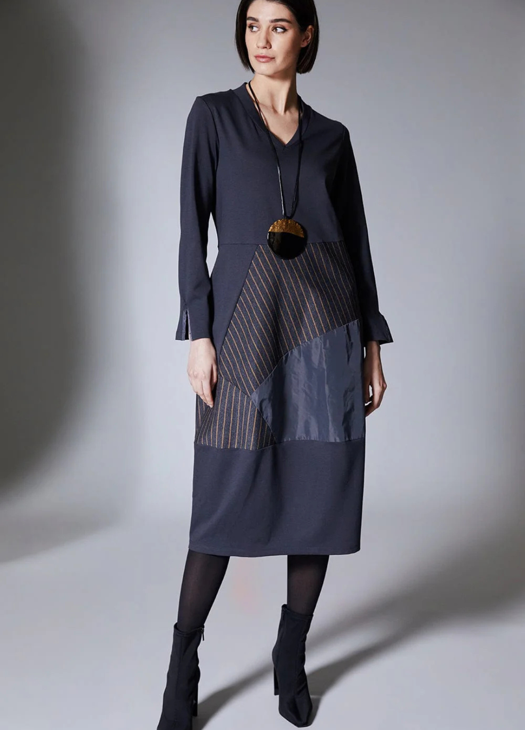 Peruzzi - Pinstripe Dress