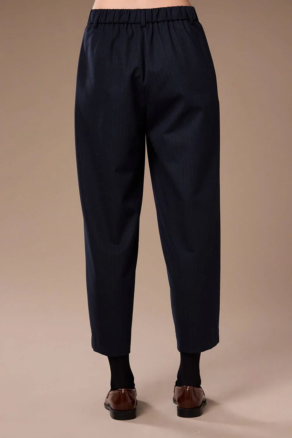 Peruzzi - Shadow Stripe Barrell Trouser