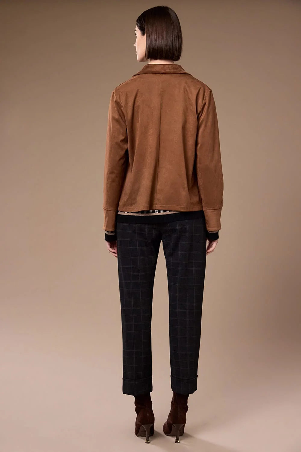 Peruzzi - Shadow Stripe Check Trouser