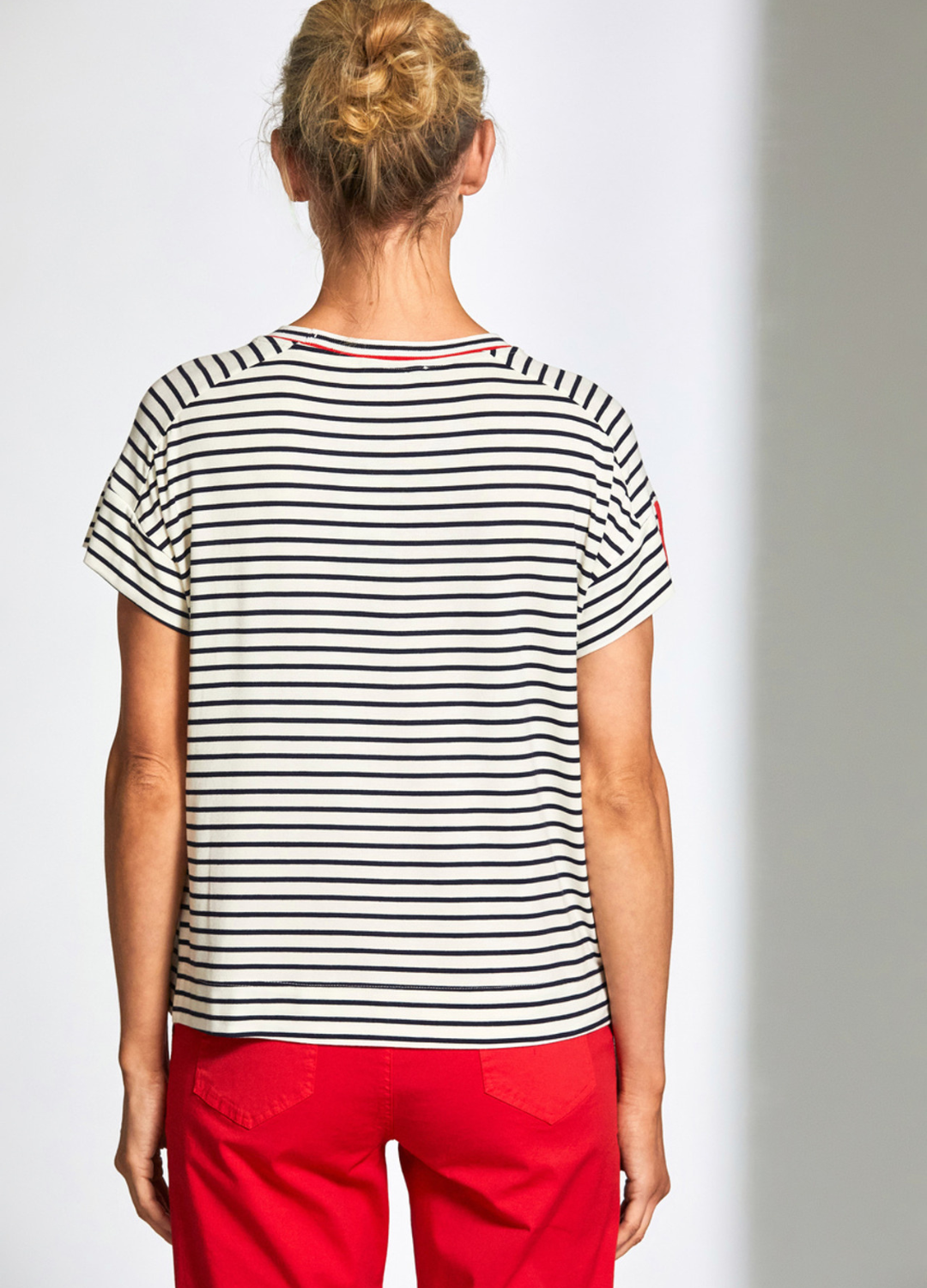 Peruzzi - Stripe Roundneck T-Shirt