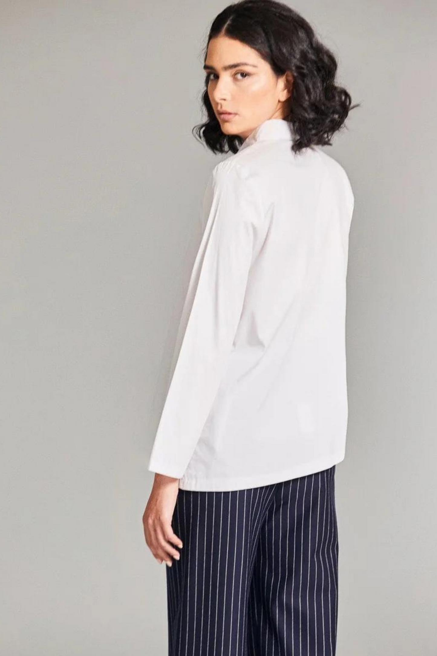 Peruzzi - White Cotton Shirt