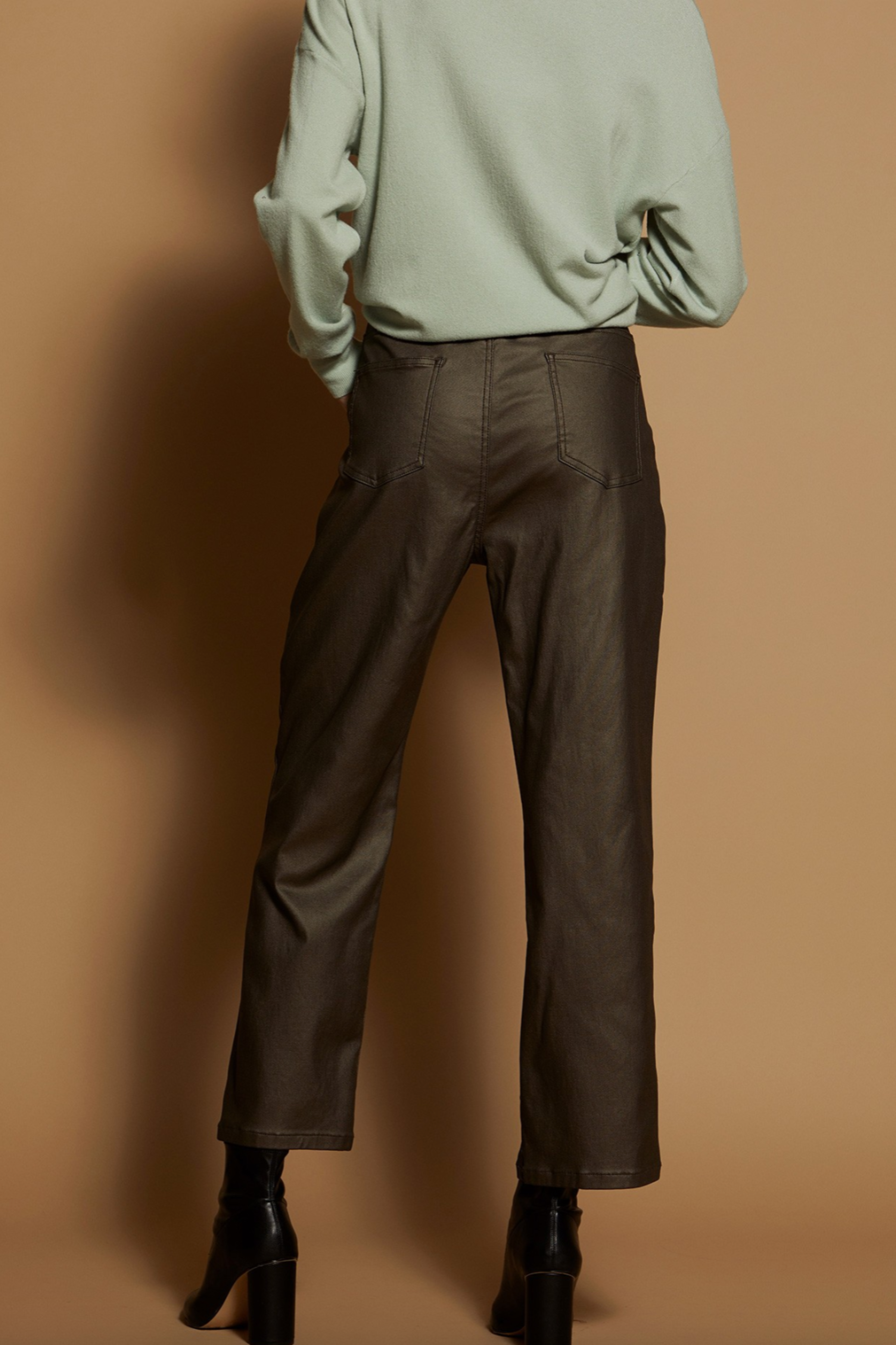 Pleather Trouser