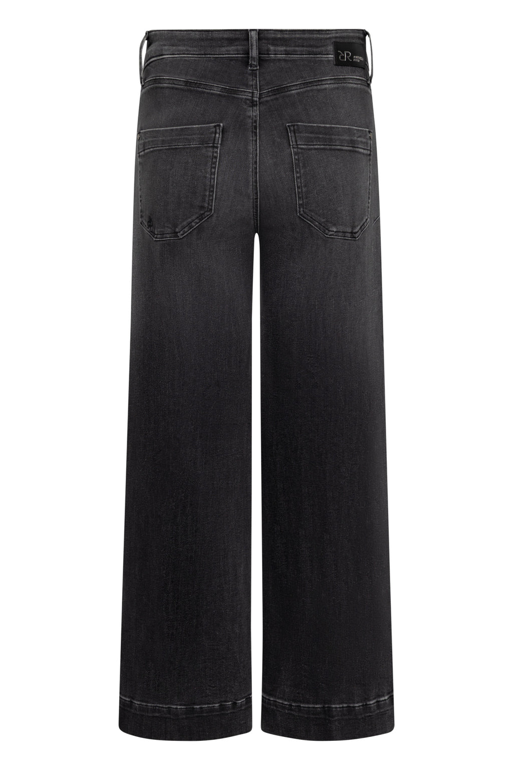Raffaello Rossi- Miru 6/8 Authentic Stretch Dark Grey Denim