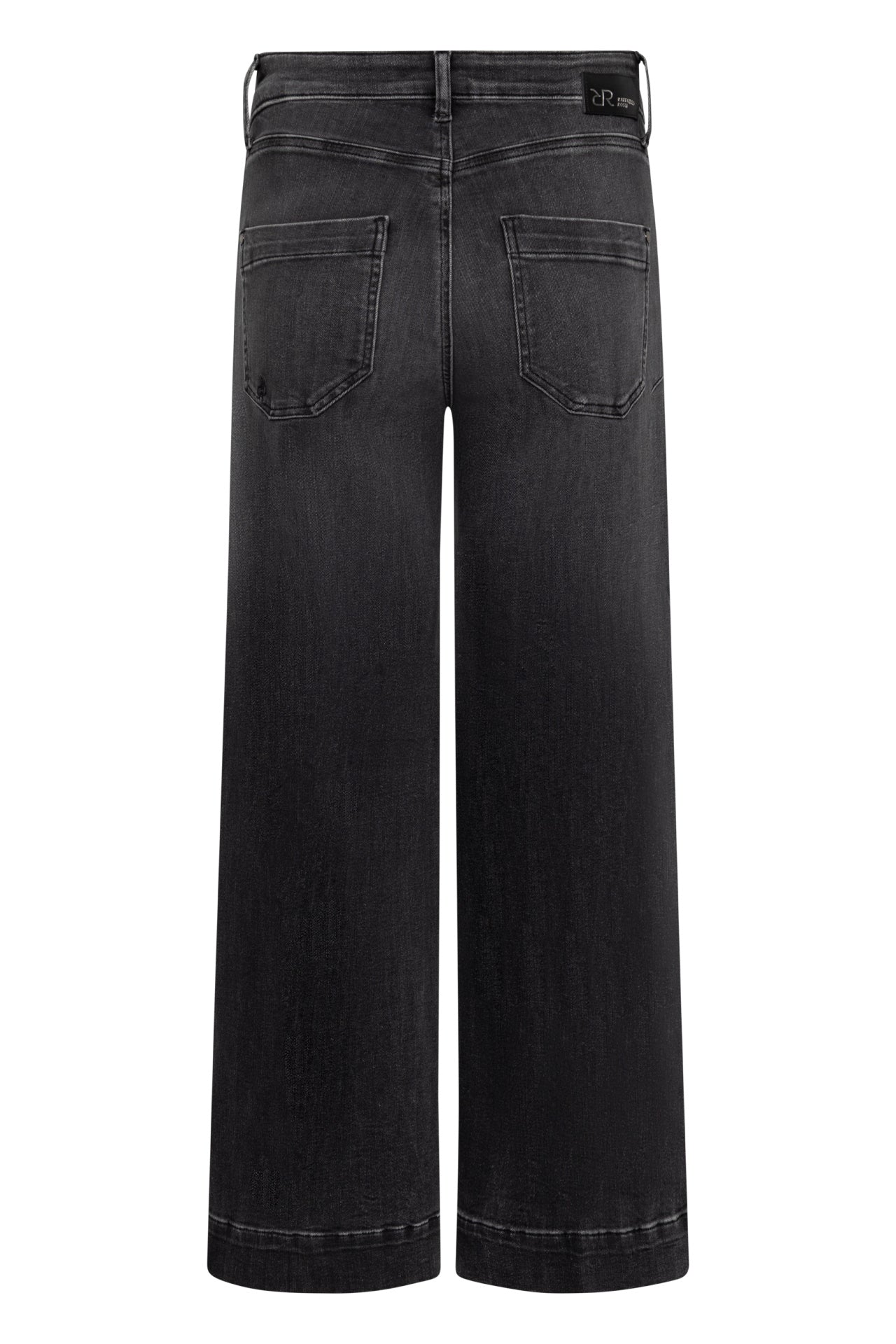 Raffaello Rossi- Miru 6/8 Authentic Stretch Dark Grey Denim