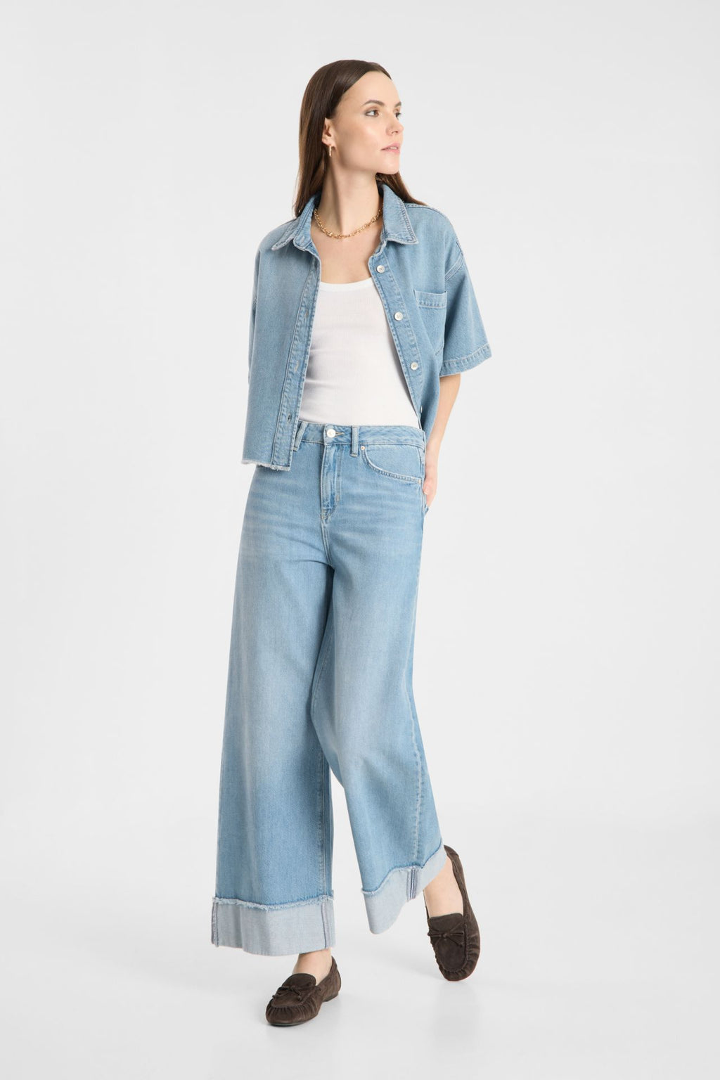 Raffaello Rossi - Sventy Turn Up True Soft Denim