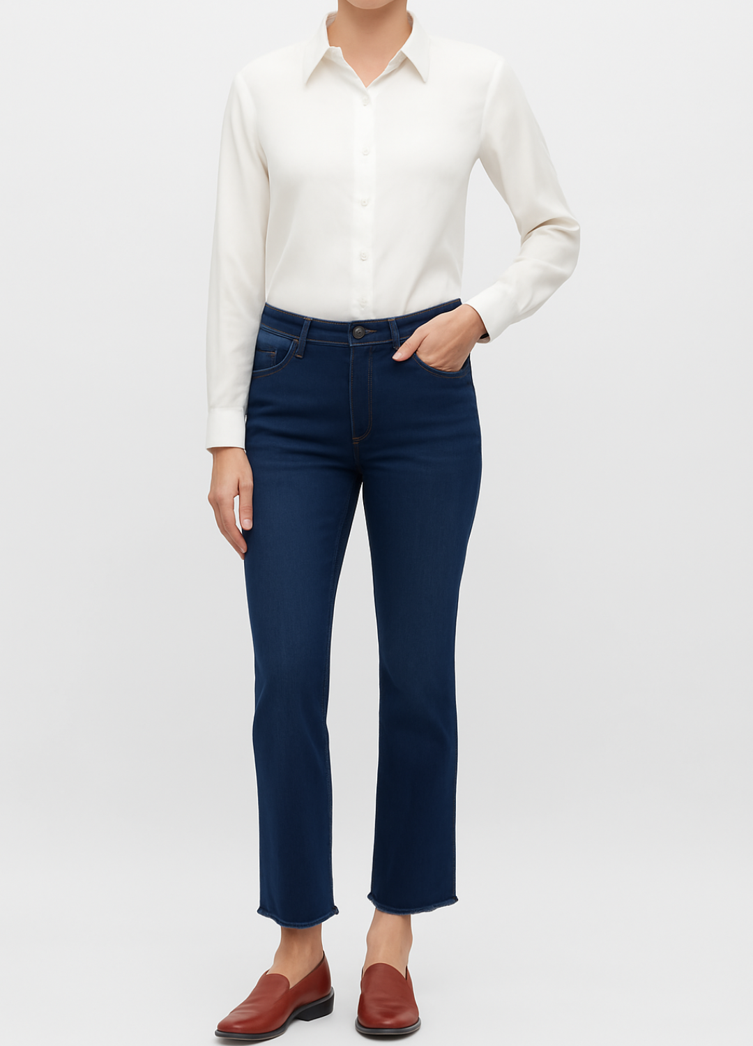Raffaello Rossi - Vic 6/8 Blue Denim