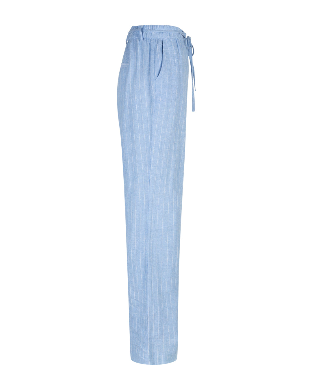 Red Button - Claudette Linen Pinstripe
