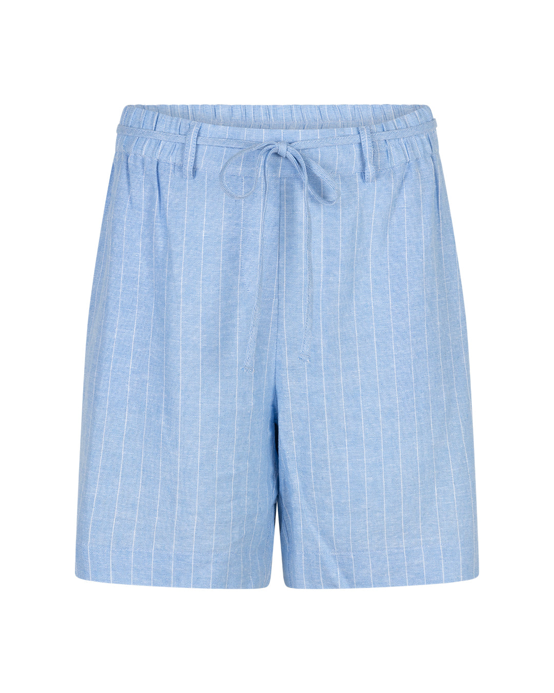 Red Button -  Linen Short Pintstripe