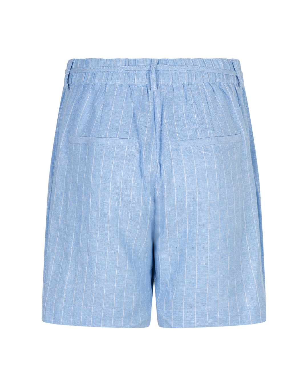 Red Button -  Linen Short Pintstripe