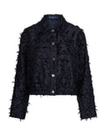 RedButton-NavyFringeBomber - diamonds and pearls
