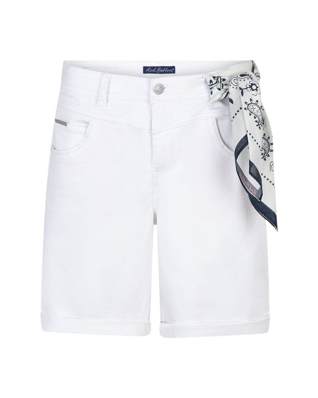 Red Button - Relax White Short & Scarf