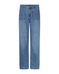 Red Buttun - Colette Used Stone Jean