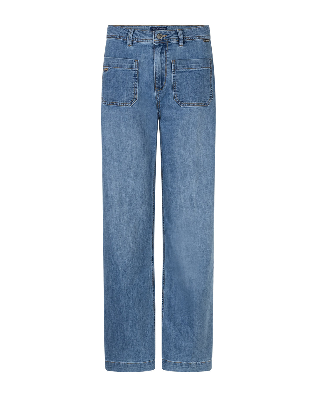 Red Buttun - Colette Used Stone Jean