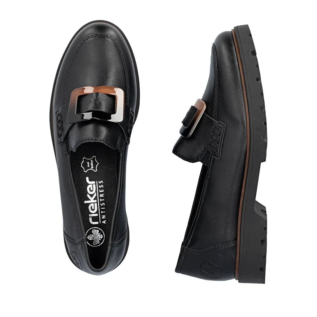 Rieker - Black Chic Loafer
