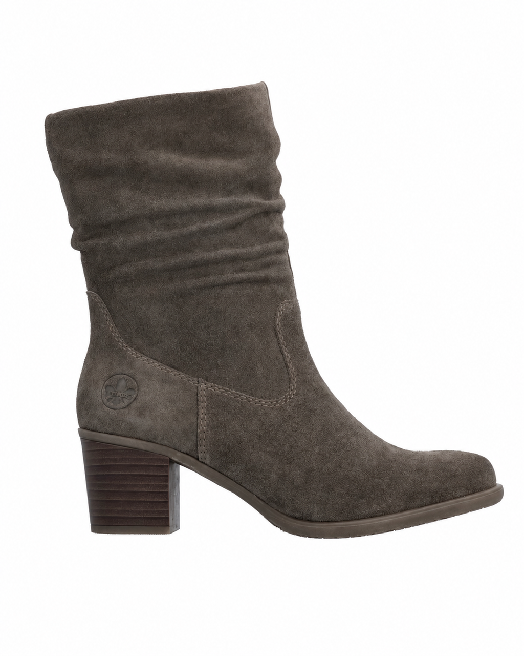 Rieker - Grey Slouch Boot