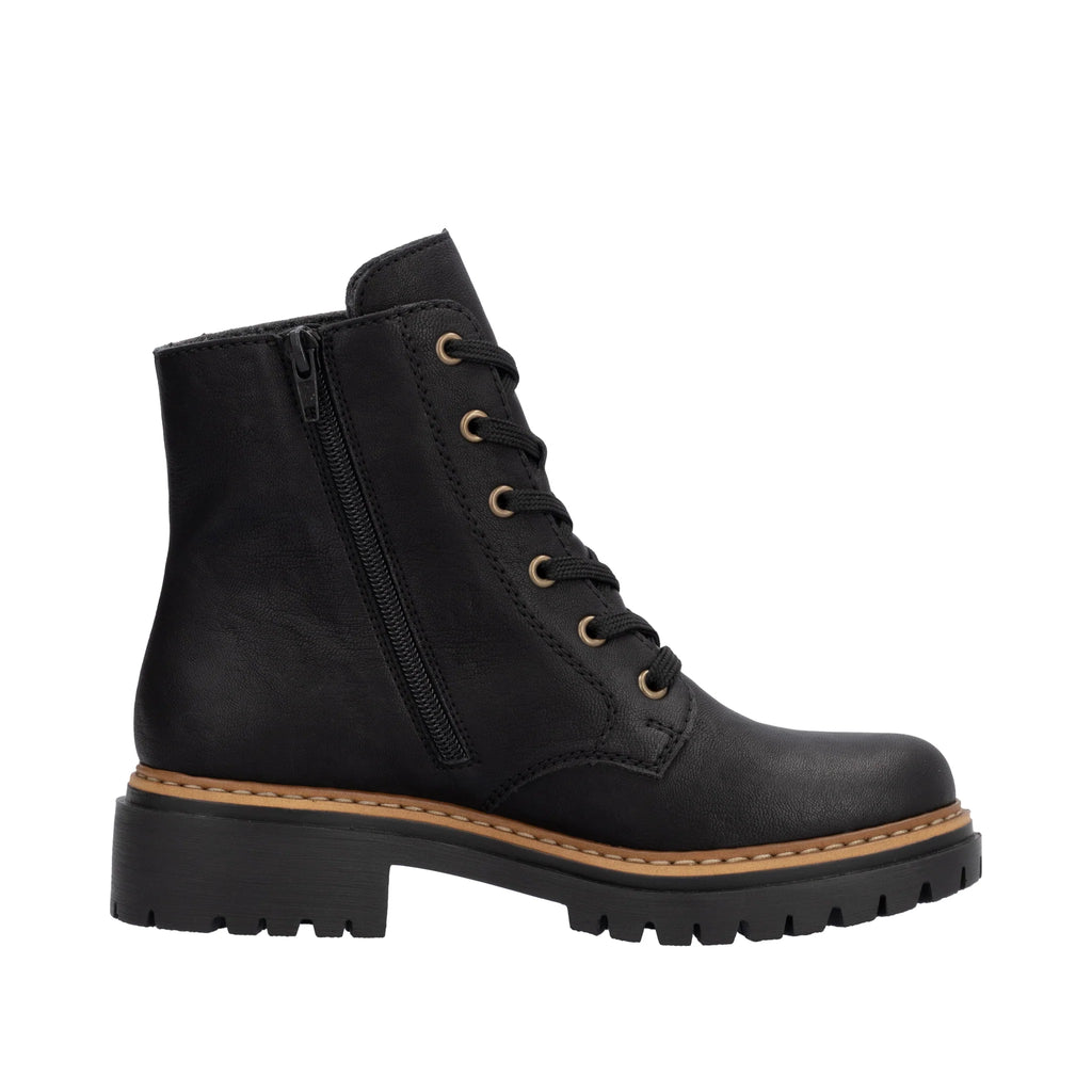 Rieker - Ladies Biker Style Brown Boot