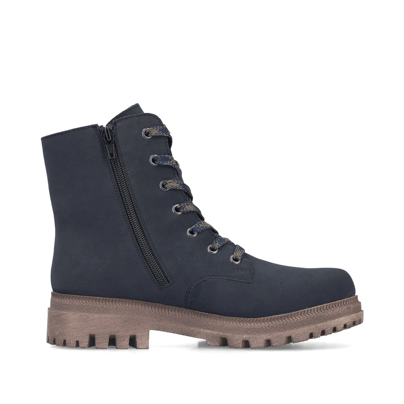 Rieker - Navy Combat Boots