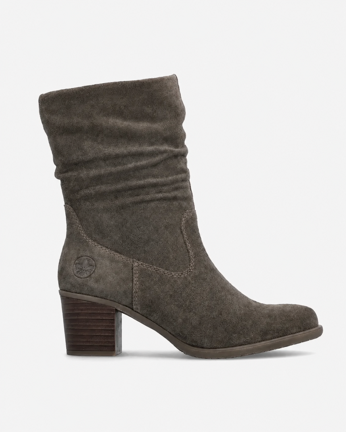 Rieker - Grey Slouch Boot