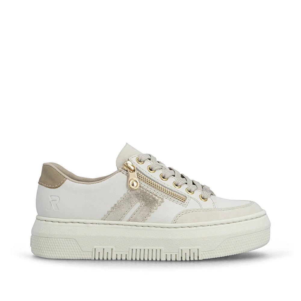 Rieker - White Platform Trainer | M191280