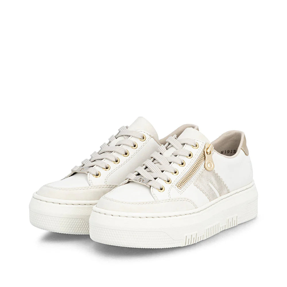 Rieker - White Platform Trainer | M191280