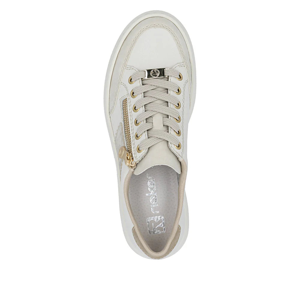 Rieker - White Platform Trainer | M191280