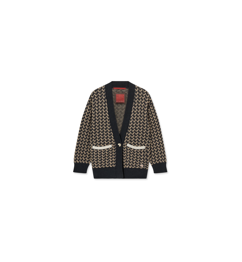 Heyanno - Mind Indigo Cardigan