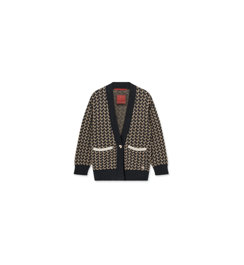 Heyanno - Mind Indigo Cardigan