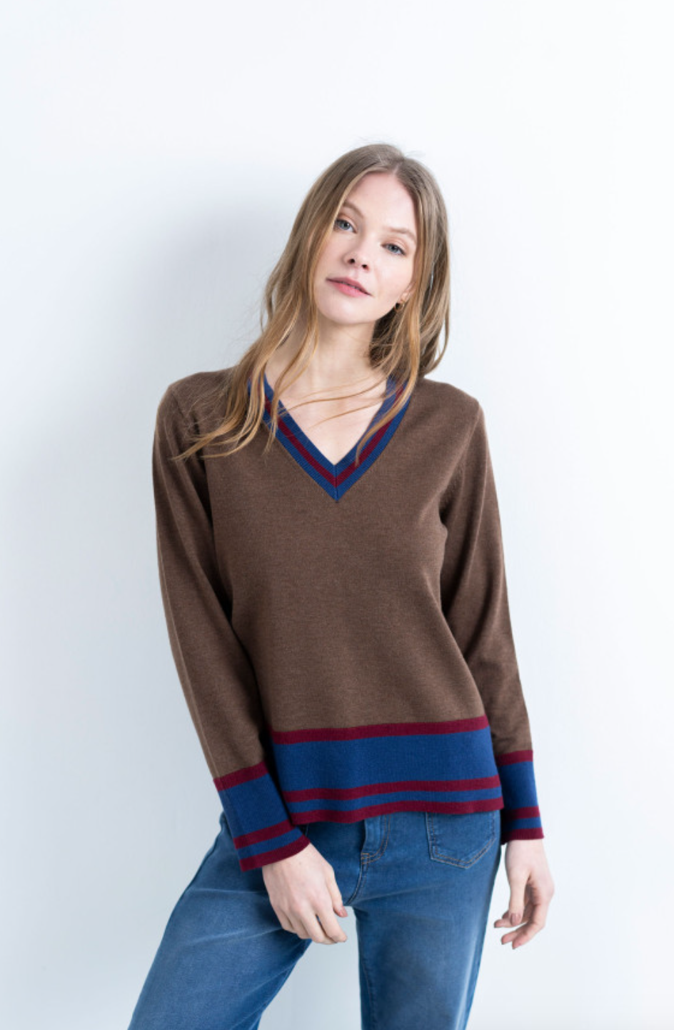 Hongo - Contrast Knit