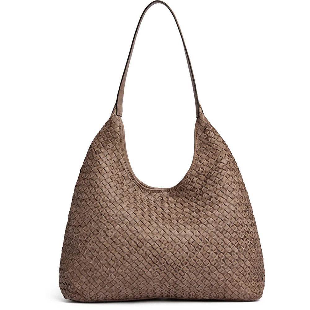 Depeche - Handwoven Calf Leather Shoulder Bag