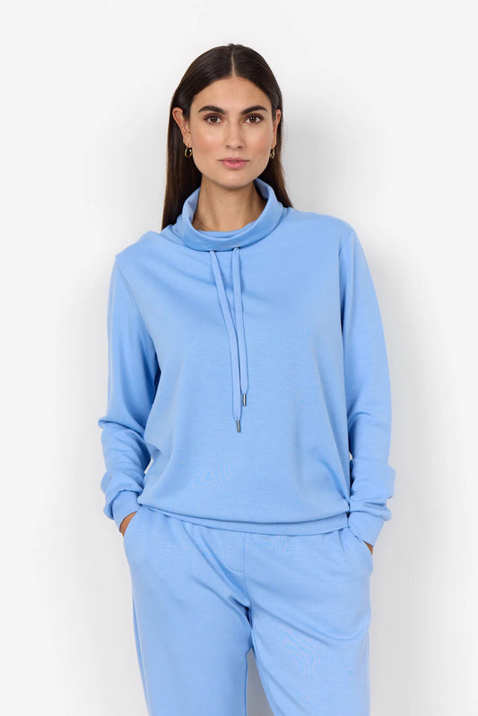 Soya Concept - Banu 125 Air-Blue Sweatshirt