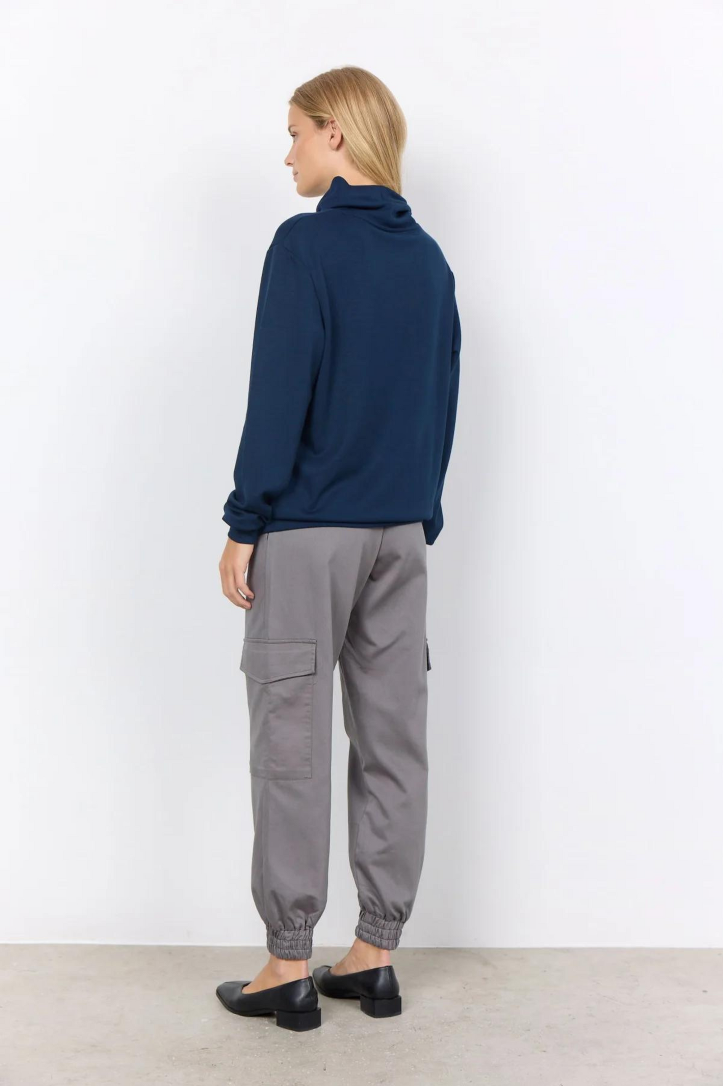 Soya Concept - Banu 125 Blue Iris Sweater