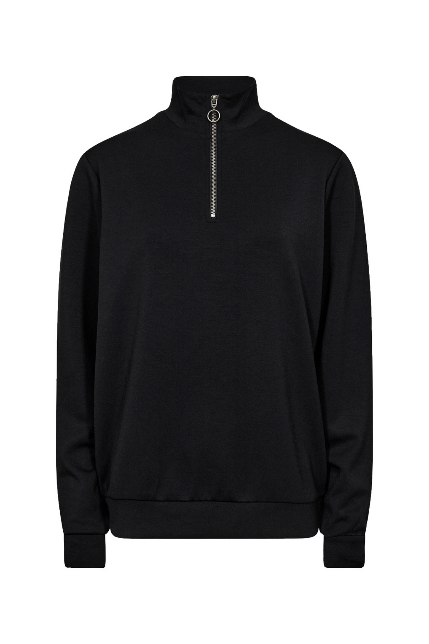 Soya Concept - Banu Half Zip in Black