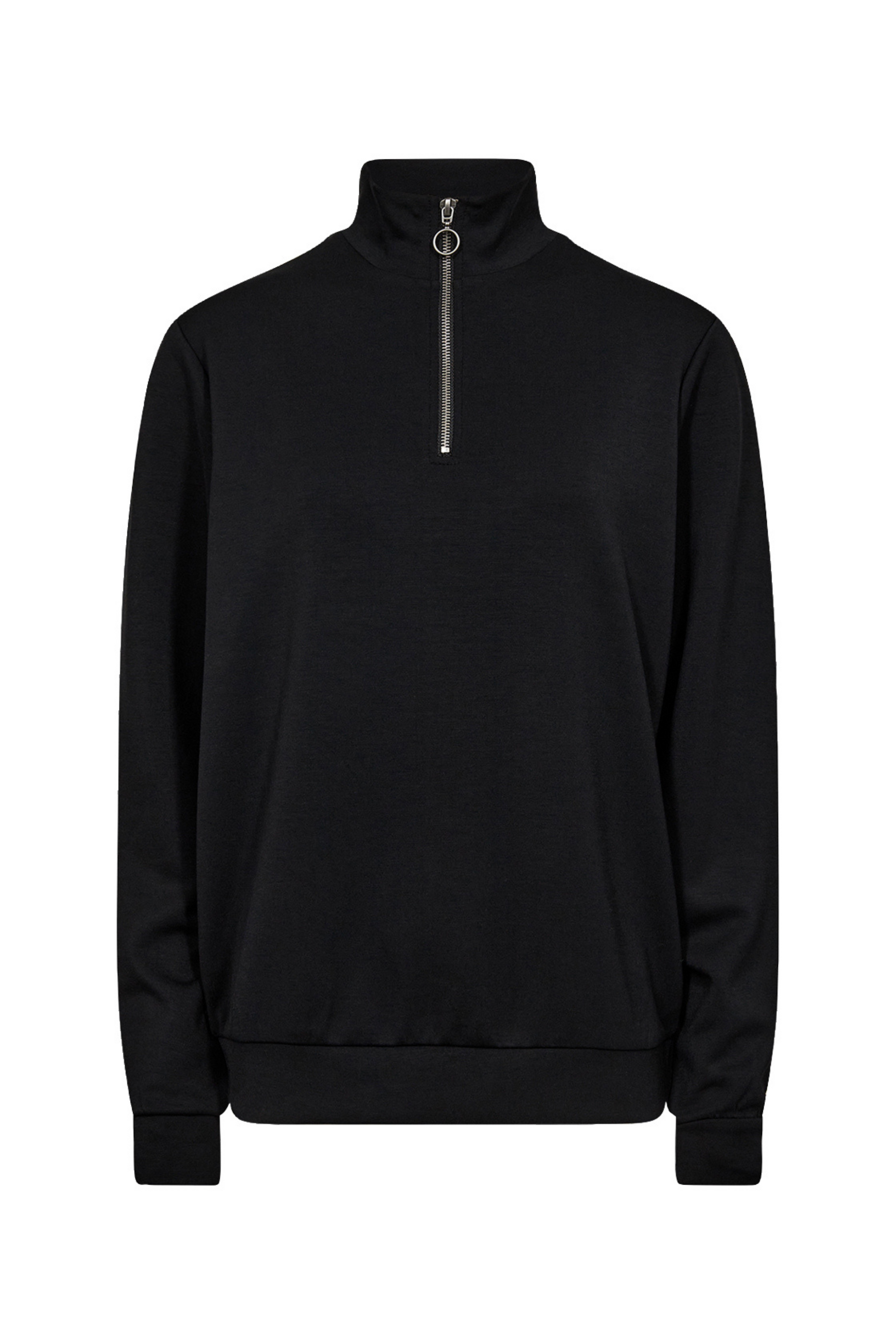 Soya Concept - Banu Half Zip in Black