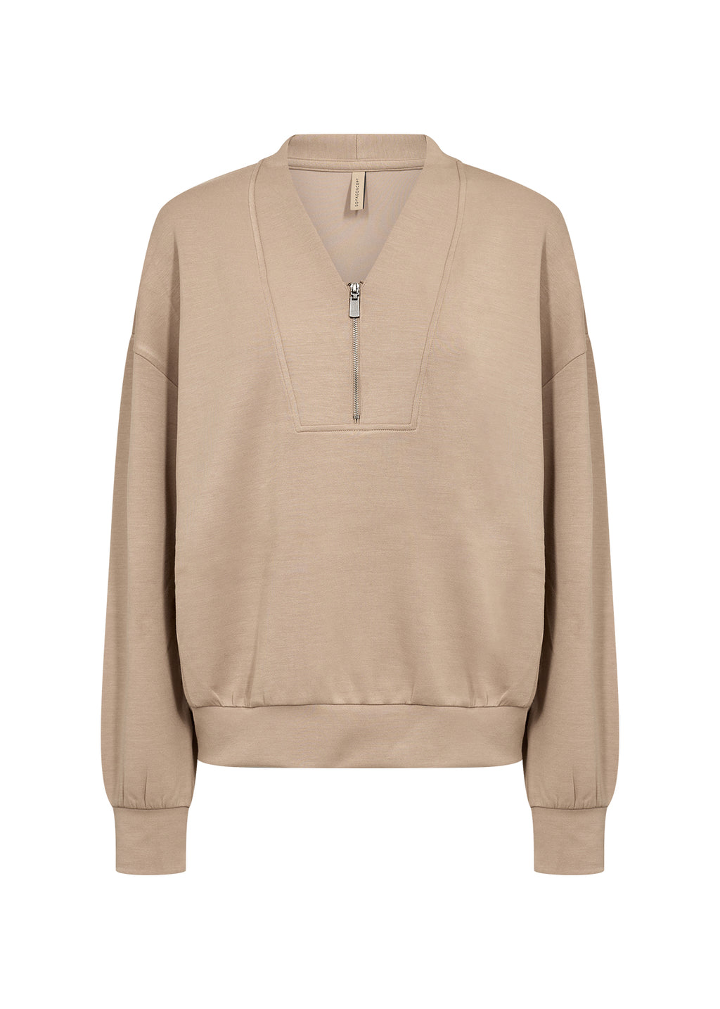 Soya Concept - Banu Zip Camel Blouse