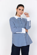 Soya Concept - Belinda Navy Stripe Shirt