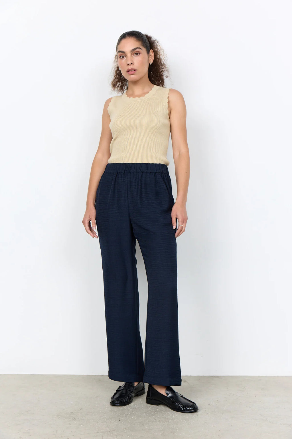 Soya Concept - Charissa Navy Pants