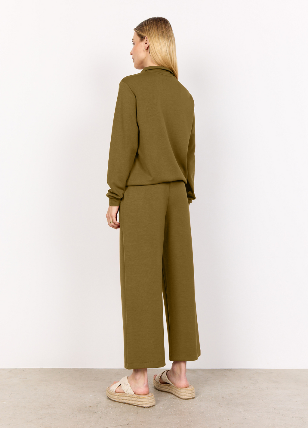 Soya Concept - Dusty Olive Banu Sweater