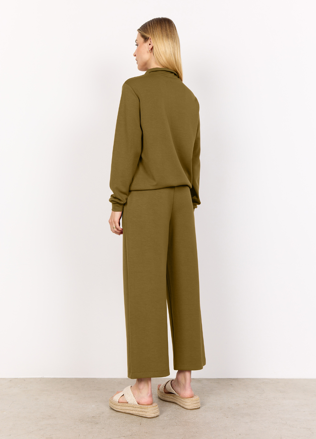 Soya Concept - Dusty Olive Banu Sweater