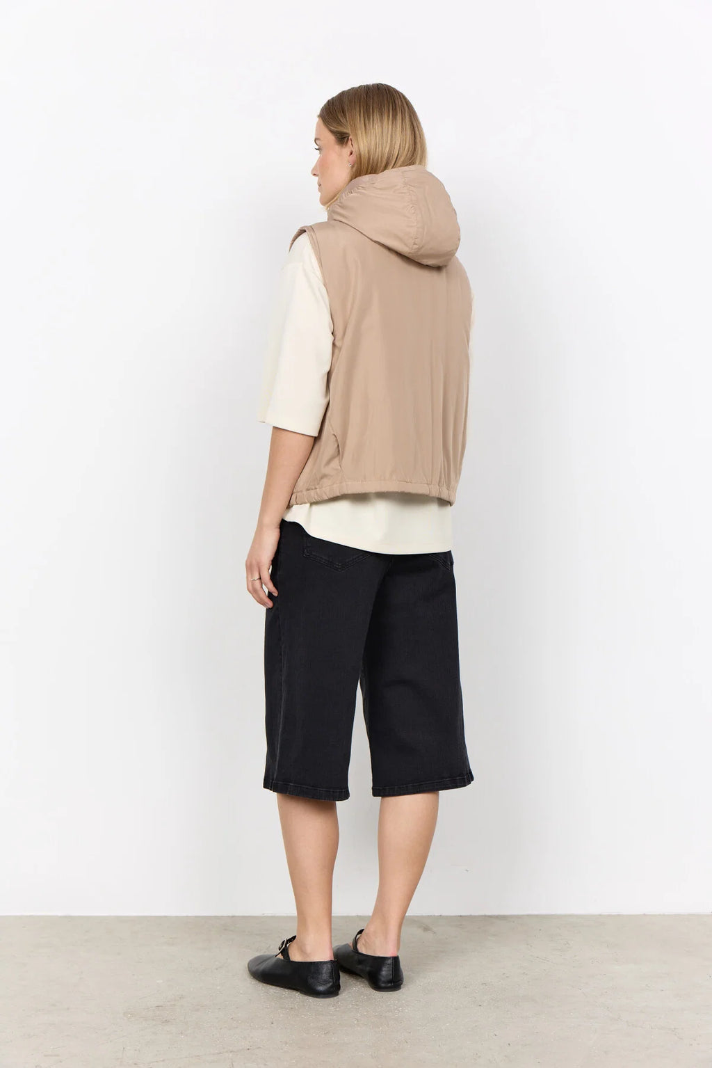 Soya Concept - Fenya Camel Waistcoat