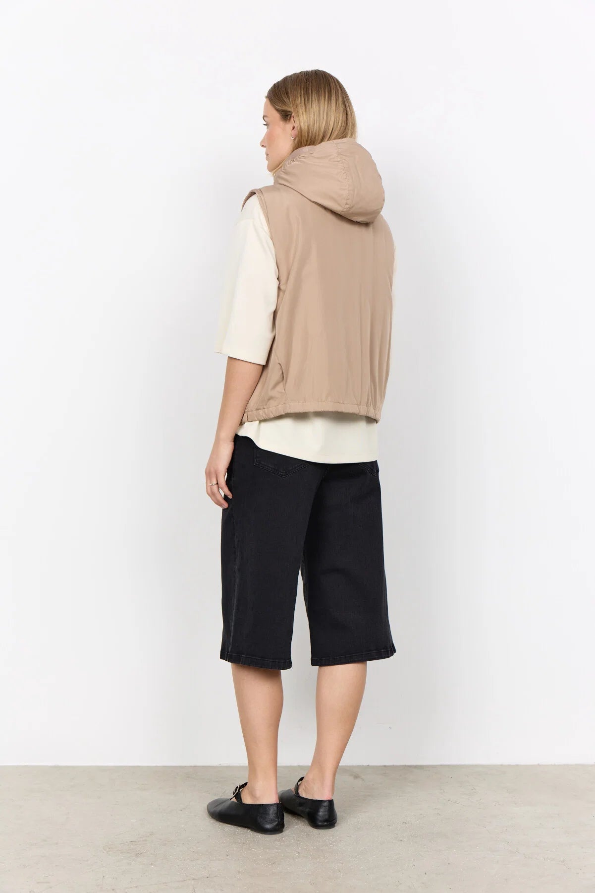 Soya Concept - Fenya Camel Waistcoat