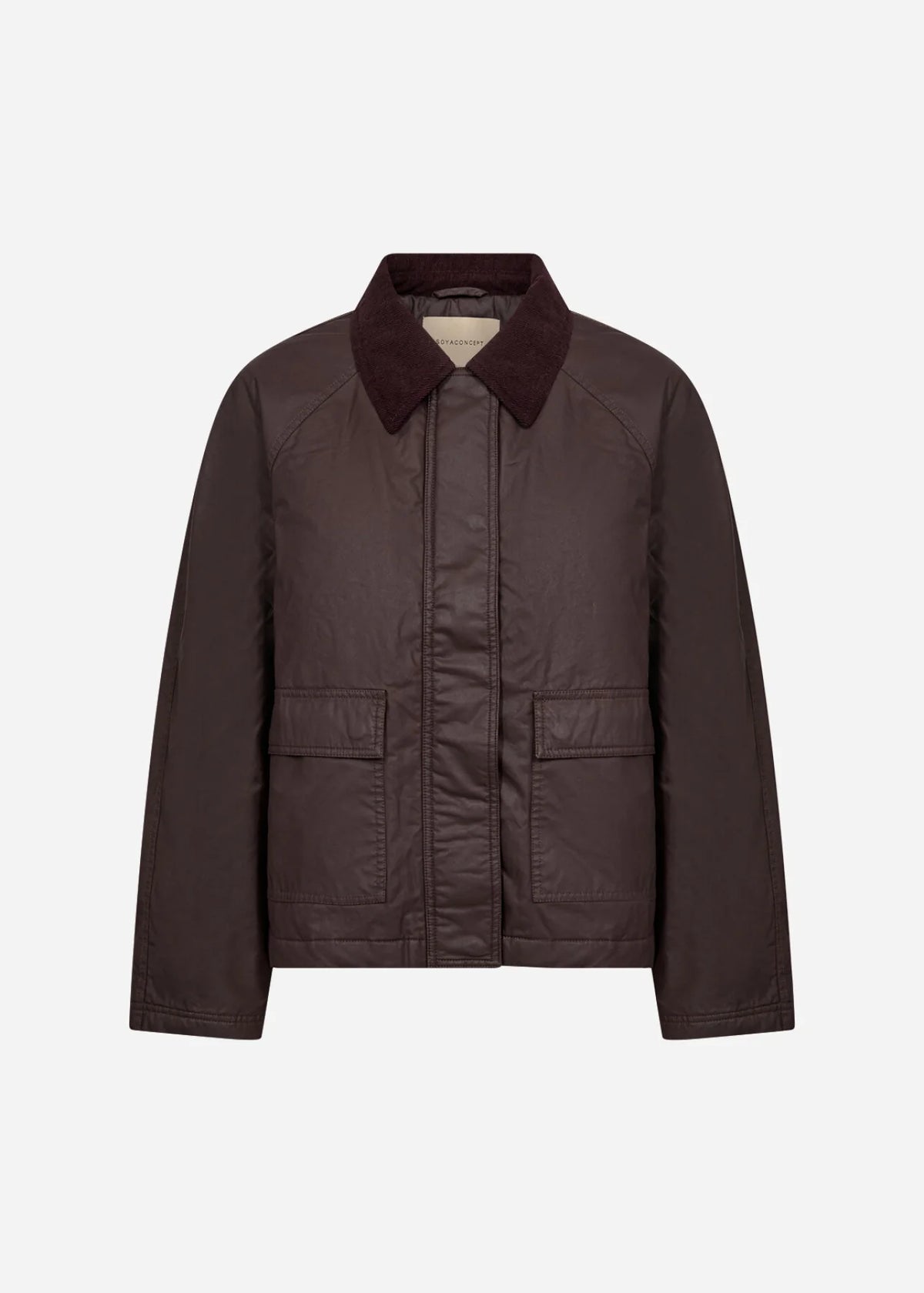 Soya Concept - Gia Wax Jacket in Plum