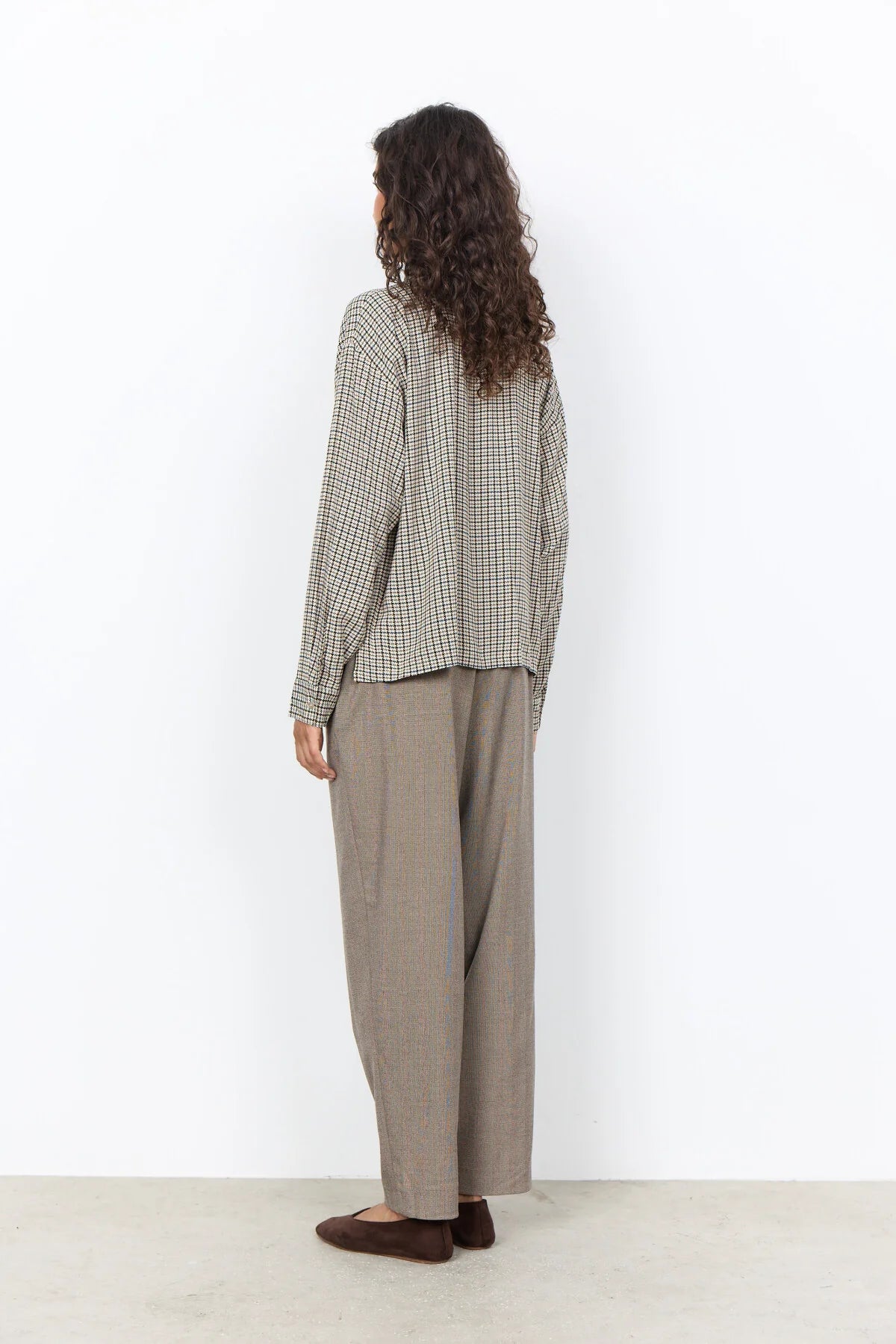 Soya Concept - Halia Houndstooth Blouse
