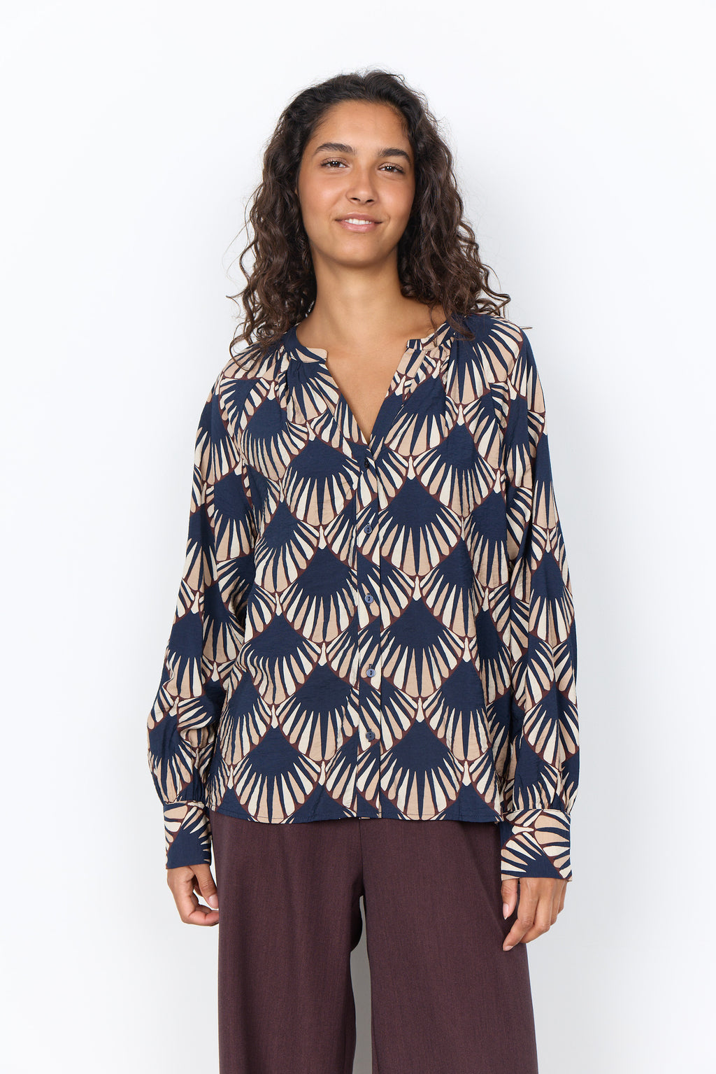 Soya Concept - Halin Pattern Blouse