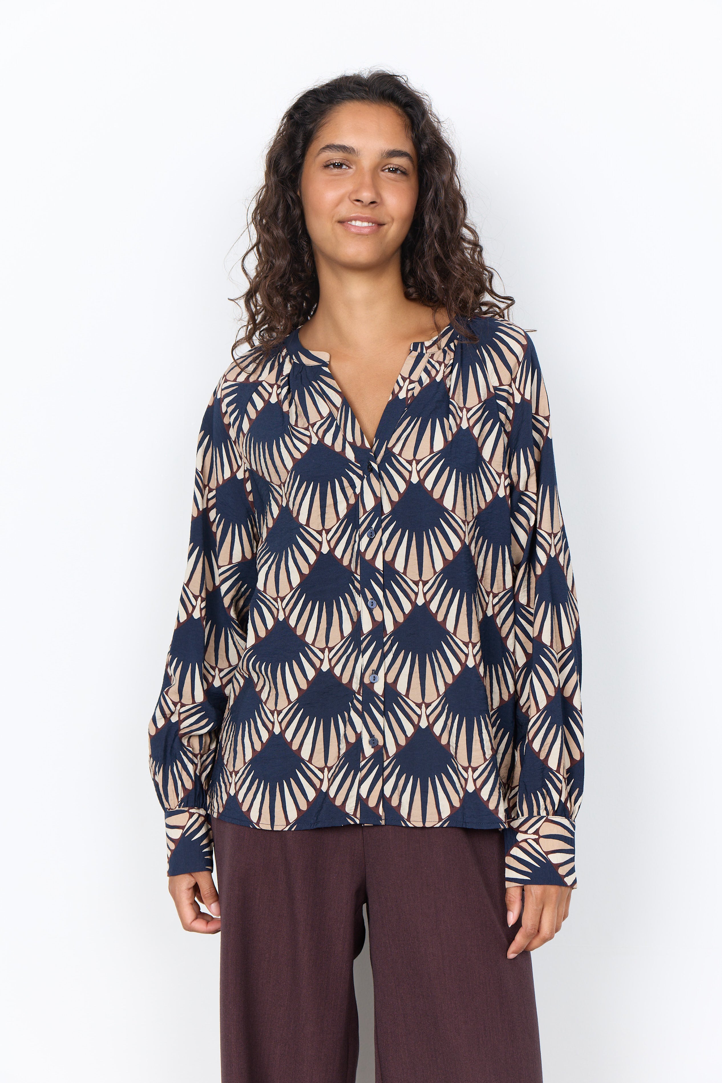 Soya Concept - Halin Pattern Blouse