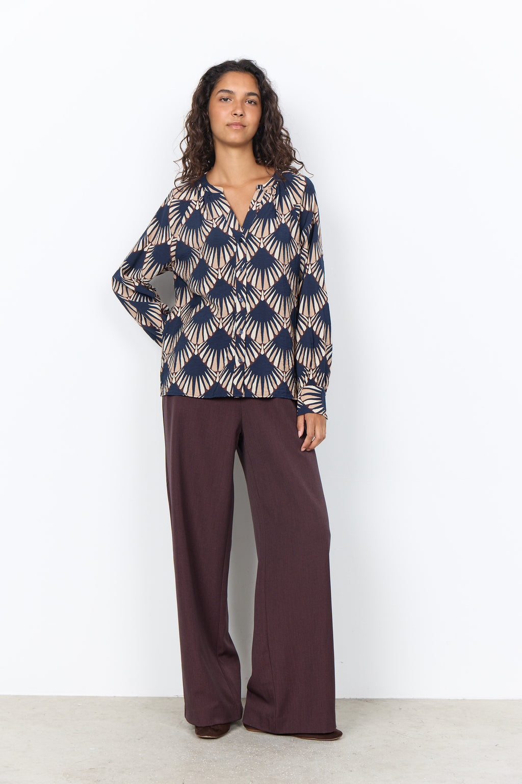 Soya Concept - Halin Pattern Blouse