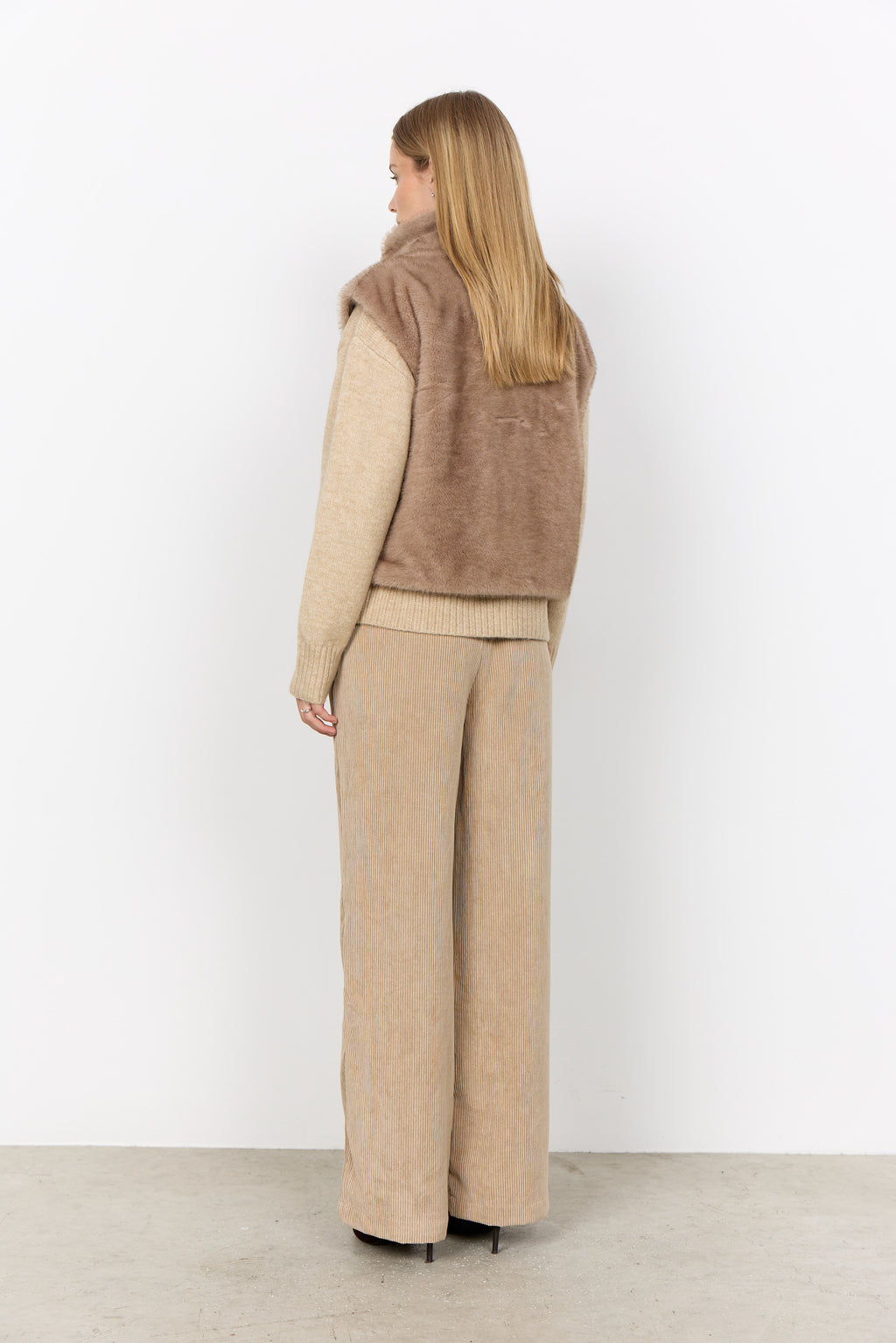 Soya Concept - Haye Fur Waiscoat