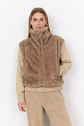 Soya Concept - Haye Fur Waiscoat