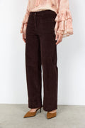 Soya Concept - Helin Chocolate Cord Trouser