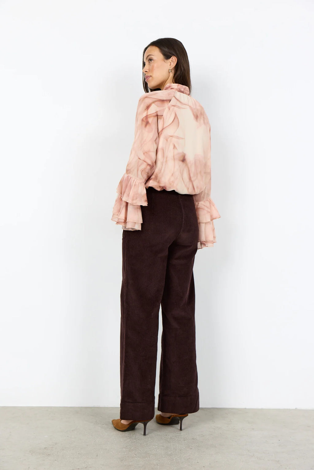 Soya Concept - Helin Chocolate Cord Trouser