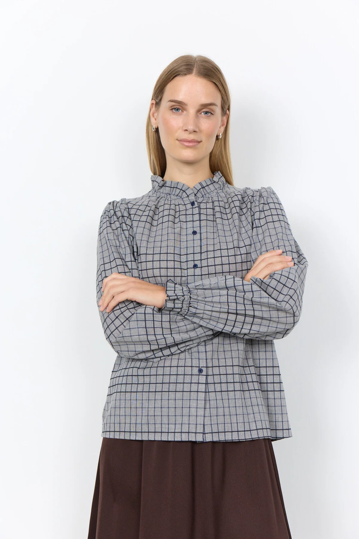 Soya Concept - Jisele Check Blouse